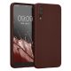 Kwmobile tok Huawei P20-hoz, sötétvörös, szilikon, KWM0000193F008C