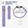 Kwmobile szíj Garmin Venu Sq 2 Musichoz, lila, nylon, KWM0000250E003C