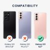 Kwmobile tok Samsung Galaxy S21, sötétlila, szilikon, KWM000012BT072C