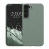 Kwmobile tok Samsung Galaxy S22, zöld, szilikon, KWM000014GR072C