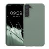 Kwmobile tok Samsung Galaxy S22 Plus készülékhez, zöld, szilikon, KWM000014GW068C