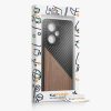 Kwmobile tok OnePlus Nord CE 3 Lite/Nord N30 telefonhoz, barna/fekete, fa, KWM000022NR001C