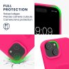 Kwmobile tok Apple iPhone 15-höz, rózsaszín, szilikon, KWM000022NT002C