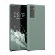 Kwmobile tok Samsung Galaxy S20 FE, zöld, szilikon, KWM0000121M050C