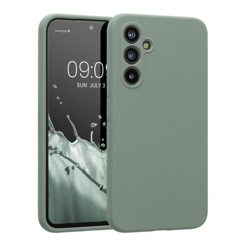 Kwmobile tok Samsung Galaxy A54 5G-hez, zöld, szilikon, KWM000018FQ054C