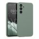 Kwmobile tok Samsung Galaxy A54 5G-hez, zöld, szilikon, KWM000018FQ054C