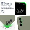 Kwmobile tok Samsung Galaxy A14 5G telefonhoz, zöld, szilikon, KWM000018GD031C