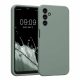 Kwmobile tok Samsung Galaxy A14 5G telefonhoz, zöld, szilikon, KWM000018GD040C