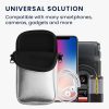 Kwmobile univerzális telefontok, XL méretű - 6,8 hüvelykes, szürke, neoprén, KWM000016AI071C