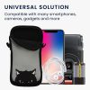 Kwmobile univerzális telefontok, XXL méret - 7 hüvelyk, szürke/fekete, neoprén, KWM000016AJ031C