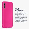Kwmobile tok Samsung Galaxy A50, rózsaszín, szilikon, KWM000009TA011C
