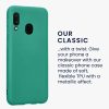 Kwmobile tok Samsung Galaxy A20e készülékhez, zöld, szilikon, KWM0000102K011C