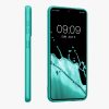 Kwmobile tok Samsung Galaxy S21, zöld, szilikon, KWM000012BU015C