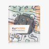Kwmobile tok SmartTaghez SmartTag, fekete, szilikon, KWM000023QD001C
