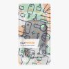 Kwmobile univerzális telefontok, L méret - 6,5 hüvelyk, többszínű/fehér, textil, KWM000016AK023C