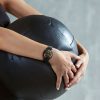 2 db Kwmobile huzat biztonsági üveggel Garmin Venu 3S, átlátszó/fekete, műanyag, KWM0000251S002C