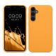 Kwmobile tok Samsung Galaxy S23 FE, narancs, szilikon, KWM000021KZ005C