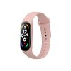Kwmobile szíj Xiaomi Mi Band 7, világos rózsaszín, szilikon, KWM0000252C002C
