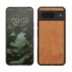 Kwmobile tok Google Pixel 8 telefonhoz, barna, fa, KWM0000208X002C