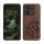 Kwmobile tok Xiaomi 13T/13T Pro-hoz, barna/kék, fa, KWM000020IR002C