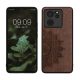 Kwmobile tok Xiaomi 13T/13T Pro-hoz, barna, fa, KWM000020IR003C