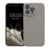 Kwmobile tok Apple iPhone 15 Pro Max készülékhez, szürke, szilikon, KWM000022ON002C