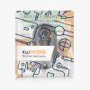Kwmobile autókulcs fedél Mercedes Benz 3 gombokhoz - Smart Key, szürke/fekete, szilikon, KWM0000252P001C