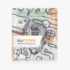 Kwmobile autókulcs fedél Mini 3 gombokhoz - Smart Key, szürke/fekete, szilikon, KWM0000252U001C