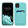 Kwmobile tok Apple iPhone 11 telefonhoz, világoszöld, szilikon, KWM0000134F014C