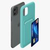 Kwmobile tok Apple iPhone 11 telefonhoz, világoszöld, szilikon, KWM0000134F014C