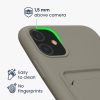 Kwmobile tok Apple iPhone 11, szürke, szilikon, KWM0000134F016C