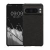 Kwmobile tok Google Pixel 8 Pro telefonhoz, sötétszürke, textil, KWM000020JC001C