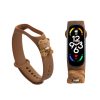 Kwmobile szíj Xiaomi Mi Band 7/Mi Band 6/Mi Band 5 készülékhez, barna, szilikon, KWM0000253Q002C