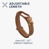 Kwmobile szíj Xiaomi Mi Band 7/Mi Band 6/Mi Band 5 készülékhez, barna, szilikon, KWM0000253Q002C