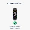 Kwmobile szíj Xiaomi Mi Band 7/Mi Band 6/Mi Band 5 készülékhez, barna, szilikon, KWM0000253Q002C
