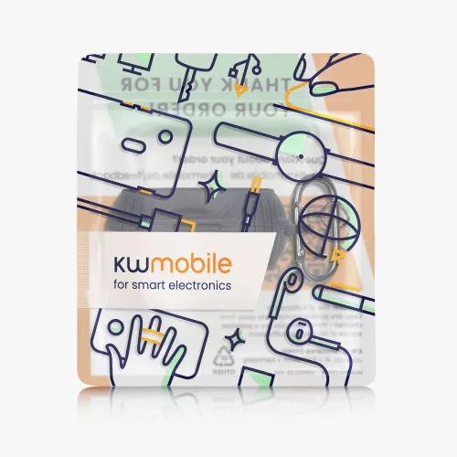 Kwmobile fejhallgató tok Jabra Elite 7 Pro/Elite 7 Active, sötétkék, szilikon, KWM0000253X002C