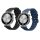 2 db Kwmobile szíj készlet Huawei Watch GT 4-hez (41 mm), fekete/sötétkék, szilikon, KWM0000254B001C
