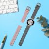 2 db Kwmobile szíj készlet Huawei Watch GT 4-hez (41 mm), szürke/rózsaszín, szilikon, KWM0000254B002C