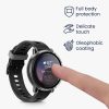 Garmin vivoactive 5/Active 5-höz készült 2 db Kwmobile huzat biztonsági üveggel, átlátszó/fekete, műanyag, KWM0000254N002C