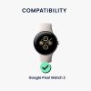 4 db Kwmobile 20 mm-es szíjcsatoló adapter a Google Pixel Watch 2, ezüst/arany, acél, KWM0000255L002C