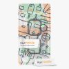 2 db Kwmobile burkolat készlet biztonsági üveggel iTouch Air 3-hoz, átlátszó/fekete, műanyag, KWM0000255Q001C
