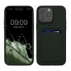 Kwmobile tok Apple iPhone 15 Pro Max készülékhez, sötétzöld, szilikon, KWM000020EP004C