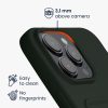 Kwmobile tok Apple iPhone 15 Pro Max készülékhez, sötétzöld, szilikon, KWM000020EP004C