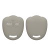Kwmobile autókulcs fedél Mitsubishi 2 gomboshoz, szürke, szilikon, KWM000008JC004C