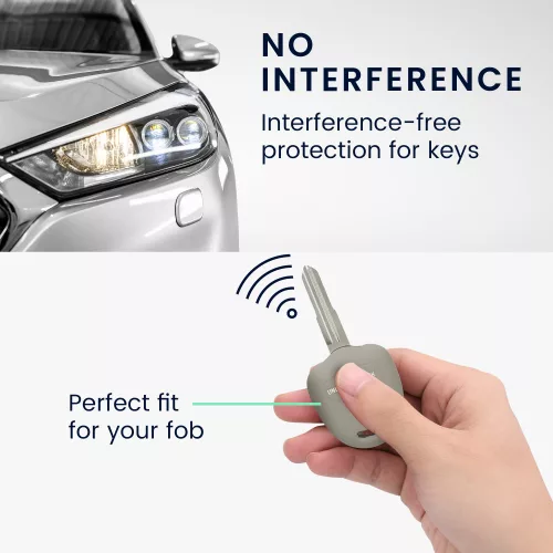 Kwmobile autókulcs fedél Mitsubishi 2 gomboshoz, szürke, szilikon, KWM000008JC004C