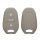 Kwmobile autókulcs fedél Peugeot/Citroen 3 gombokhoz - Smart Key, szürke, szilikon, KWM000008PD004C
