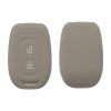 Kwmobile autókulcs fedél Dacia/Renault 2 gombokhoz, szürke, szilikon, KWM000012VM004C