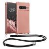 Kwmobile tok Google Pixel 7 Pro telefonhoz, rózsaszín, szilikon, KWM000020JP001C