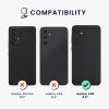 Kwmobile tok Samsung Galaxy A55-höz, zöld, szilikon, KWM000021ME009C