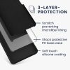 Kwmobile tok Samsung Galaxy A15 5G telefonhoz, fekete, szilikon, KWM000021MF001C
